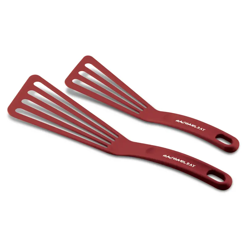 10-Inch And 12-Inch Nylon Spatula Pair For Nonstick Cookware 1