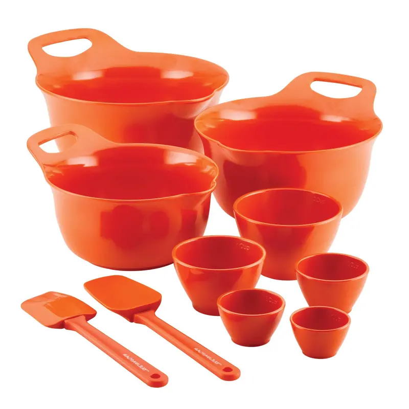 10-Piece Kitchen Essentials Kit – Measuring Cups, Mixing Bowls & Utensils 1
