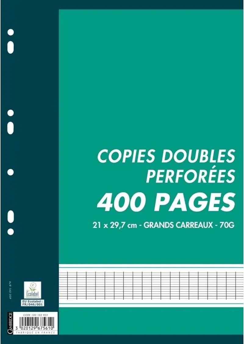100-Pack Perforated A4 Duplicate Sheets – Carbonless Copy Paper 1