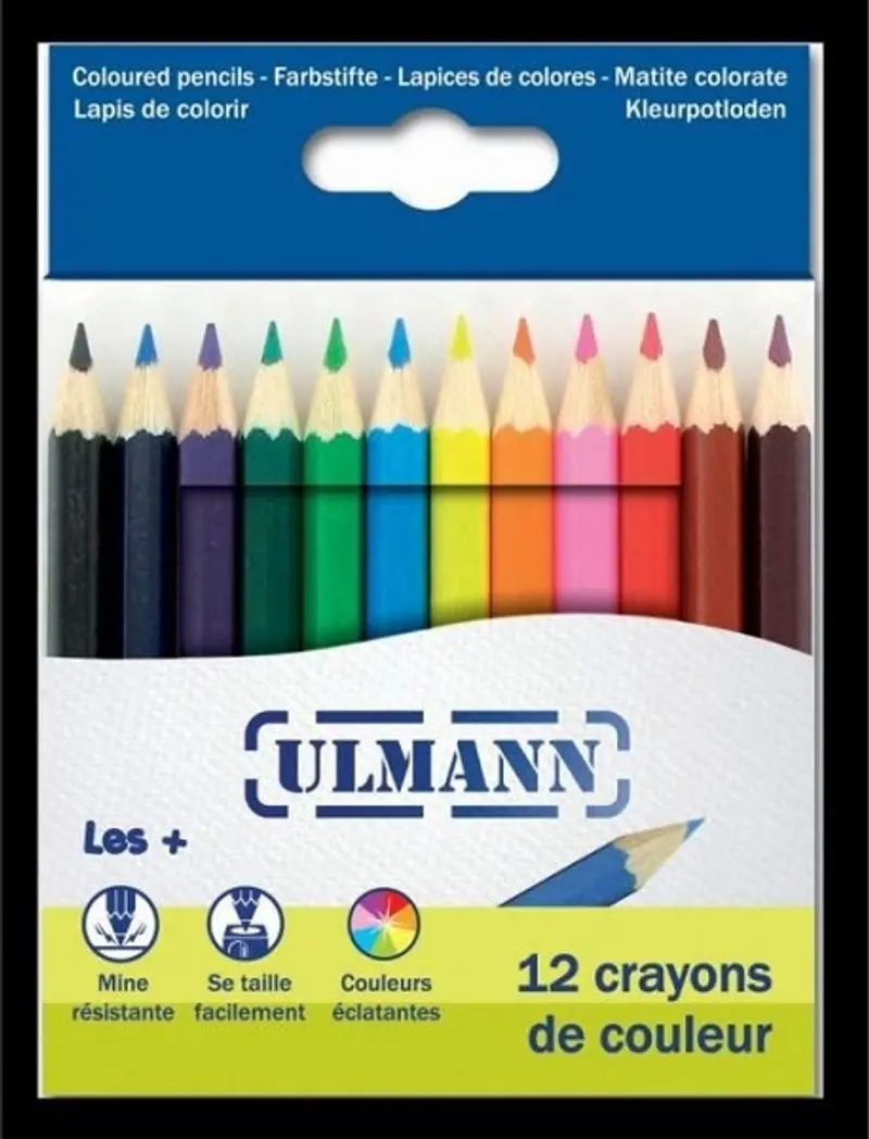 12-Color Premium Colored Pencil Set, Artist Quality 1