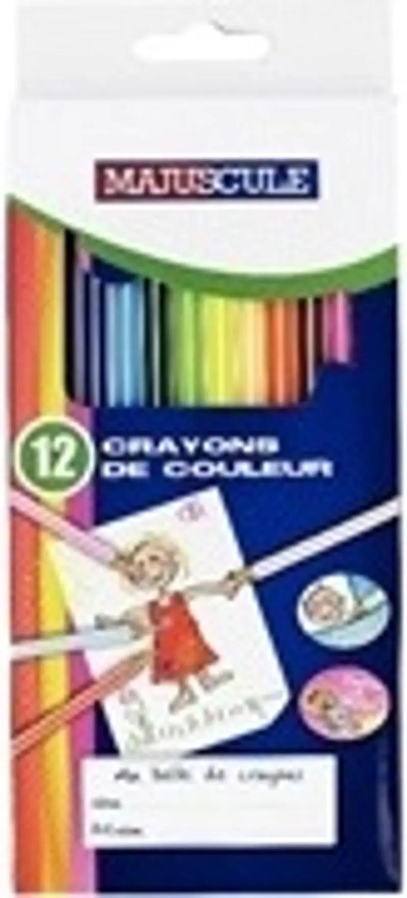 12-Color Premium Colored Pencil Set – Soft Core, Wood-Cased 1