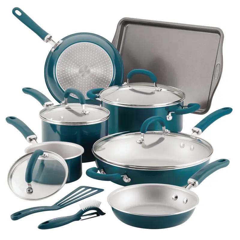 13-Piece Induction-Compatible Nonstick Cookware Set 1