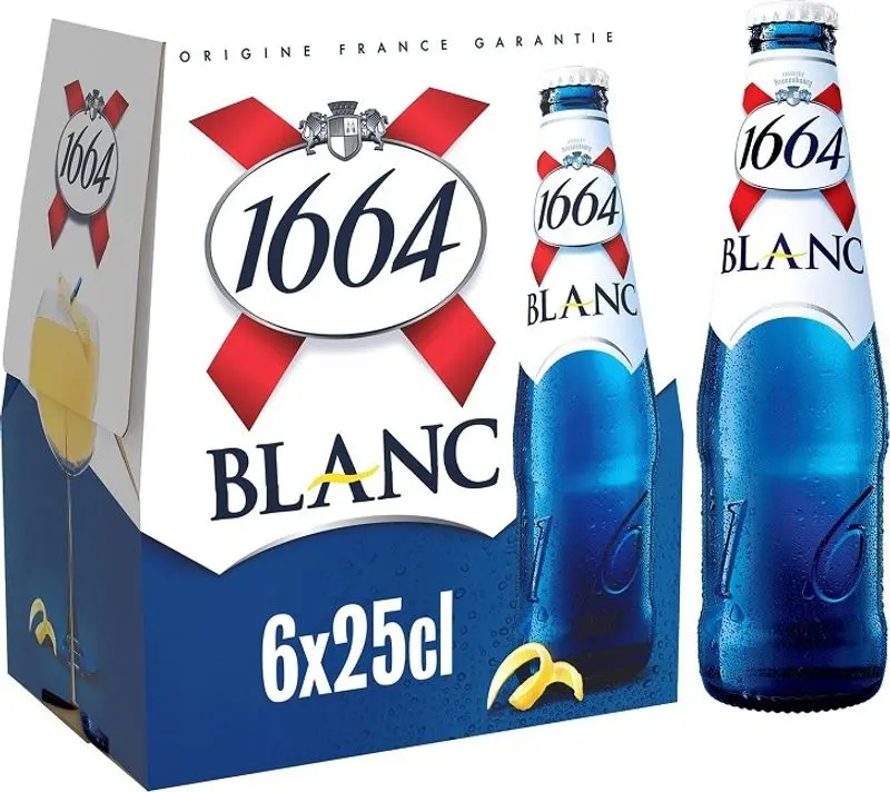 1664 Blanc Wheat Beer – 5% Abv, 250Ml Bottle 1