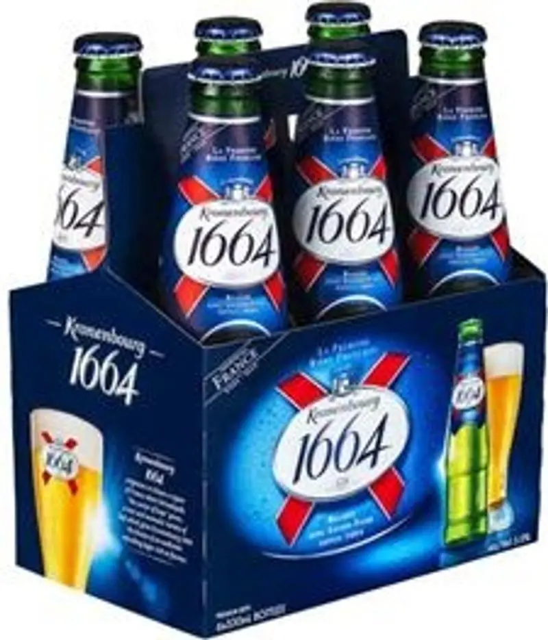 1664 Blonde Lager Beer – 5.5% Abv, 33Cl Bottle 1