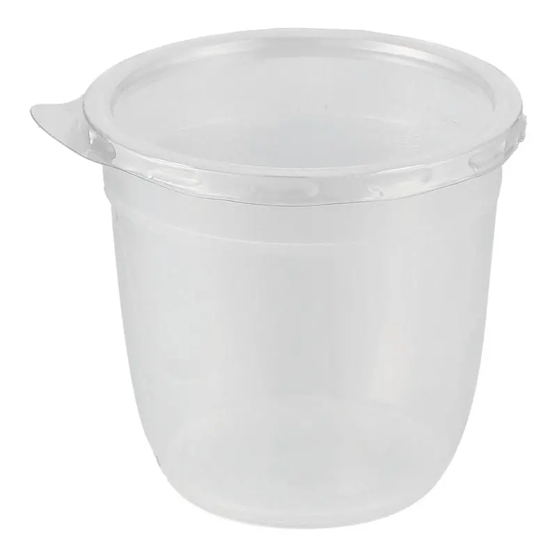 20-Piece U-Shaped Pudding Cups With Lids 1