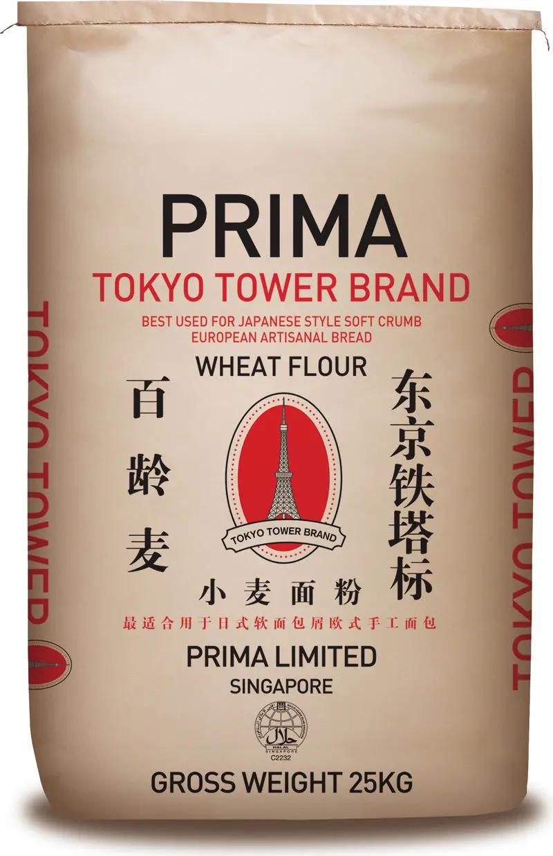 25Kg Tokyo Tower Bread Flour – Japanese Wheat Flour For Soft Loaves (#67830) 1