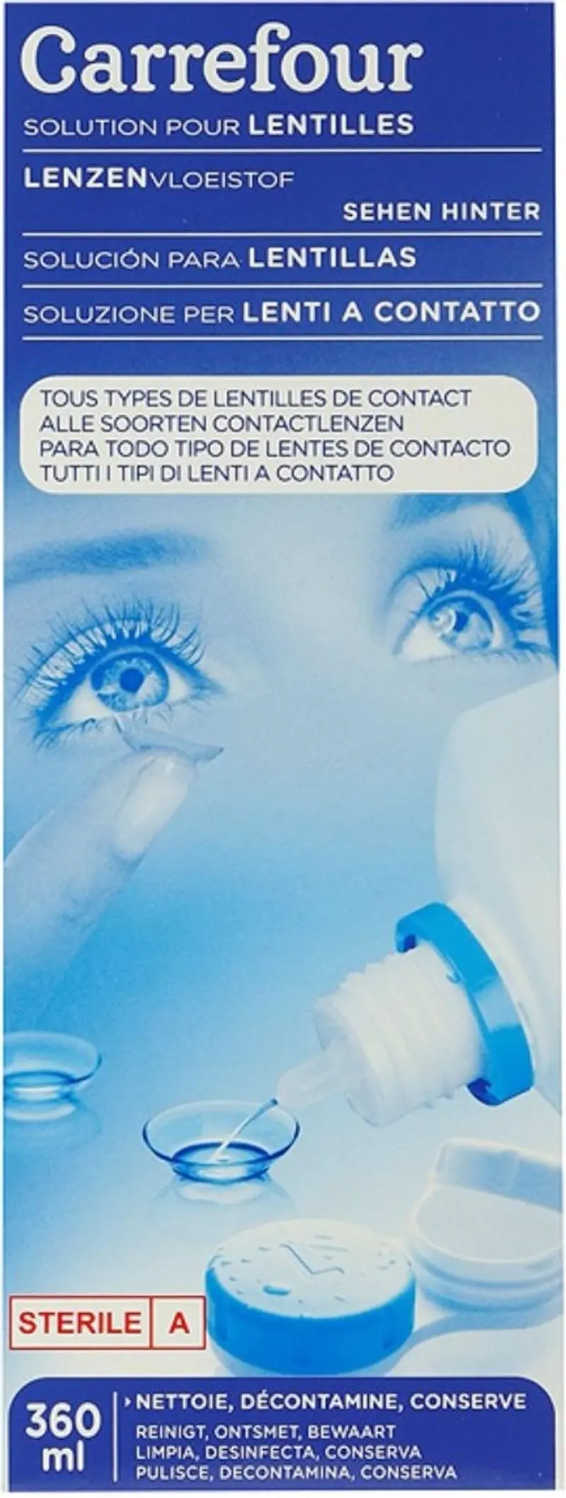 360Ml Disposable Contact Lens Care Solution 1