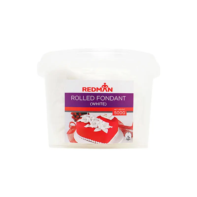 500G White Rolled Fondant – Pliable, Smooth-Covering Icing For Cakes & Cupcakes (#65046) 1