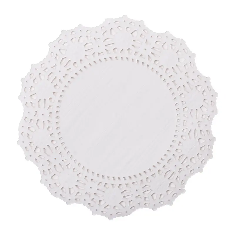 6.5-Inch Round Paper Doilies – Classic Disposable Table Decor, 250-Count 1