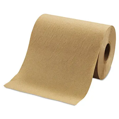 8-Inch Kraft Brown Paper Roll Towel – Recycled Content, Eco-Conscious Option 1