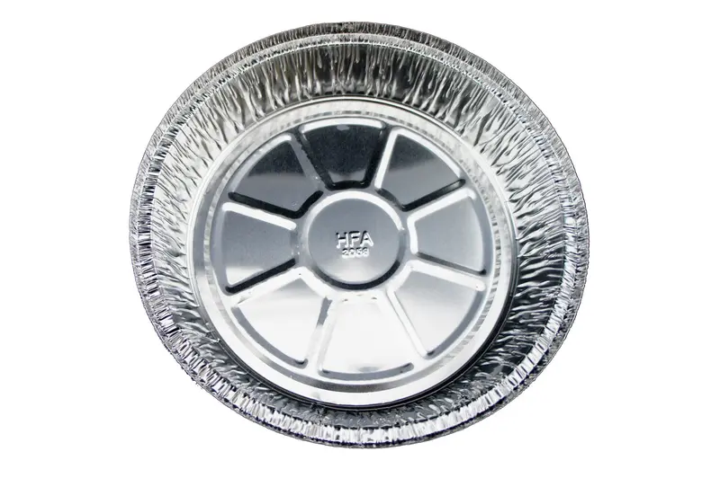8-Inch Round Aluminum Food Container – Heavy-Duty 1
