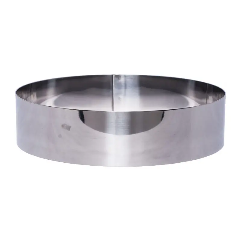 8-Inch X 2-Inch Round Cake Ring For Professional Baking (#1824) 1
