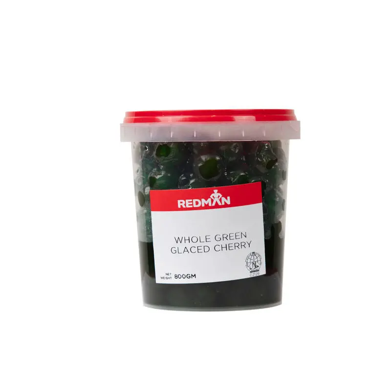 800G Whole Green Glacé Cherries – Baking & Dessert Topping 1