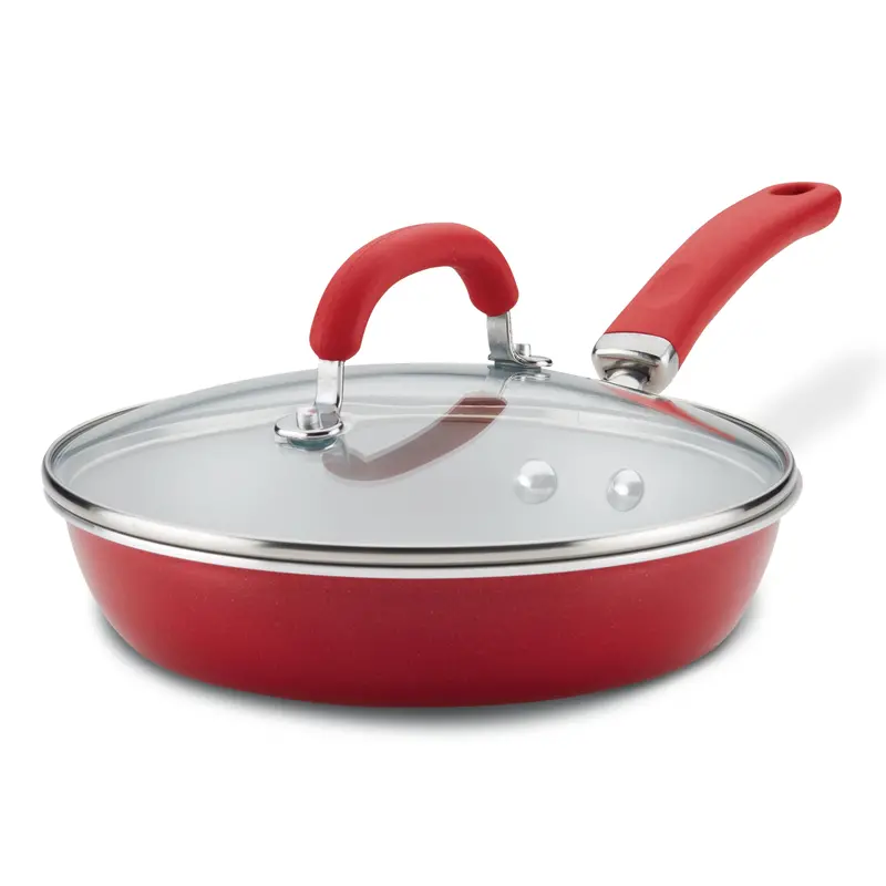 9.5-Inch Induction-Ready Covered Deep Fry Pan – Nonstick 3