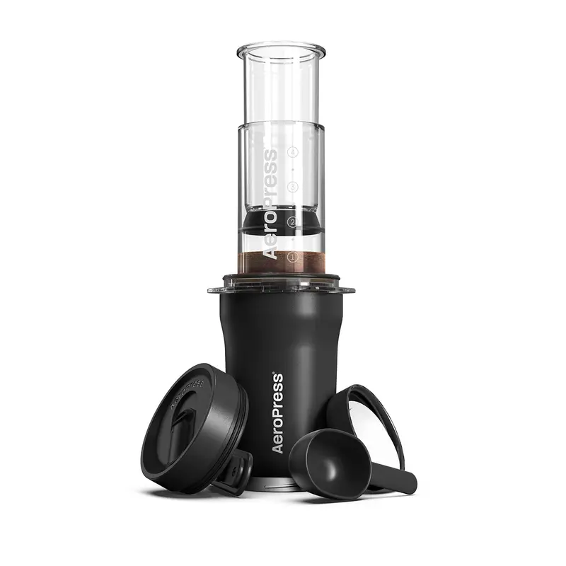 Aeropress Go Plus Travel Coffee Press – Matte Black 1