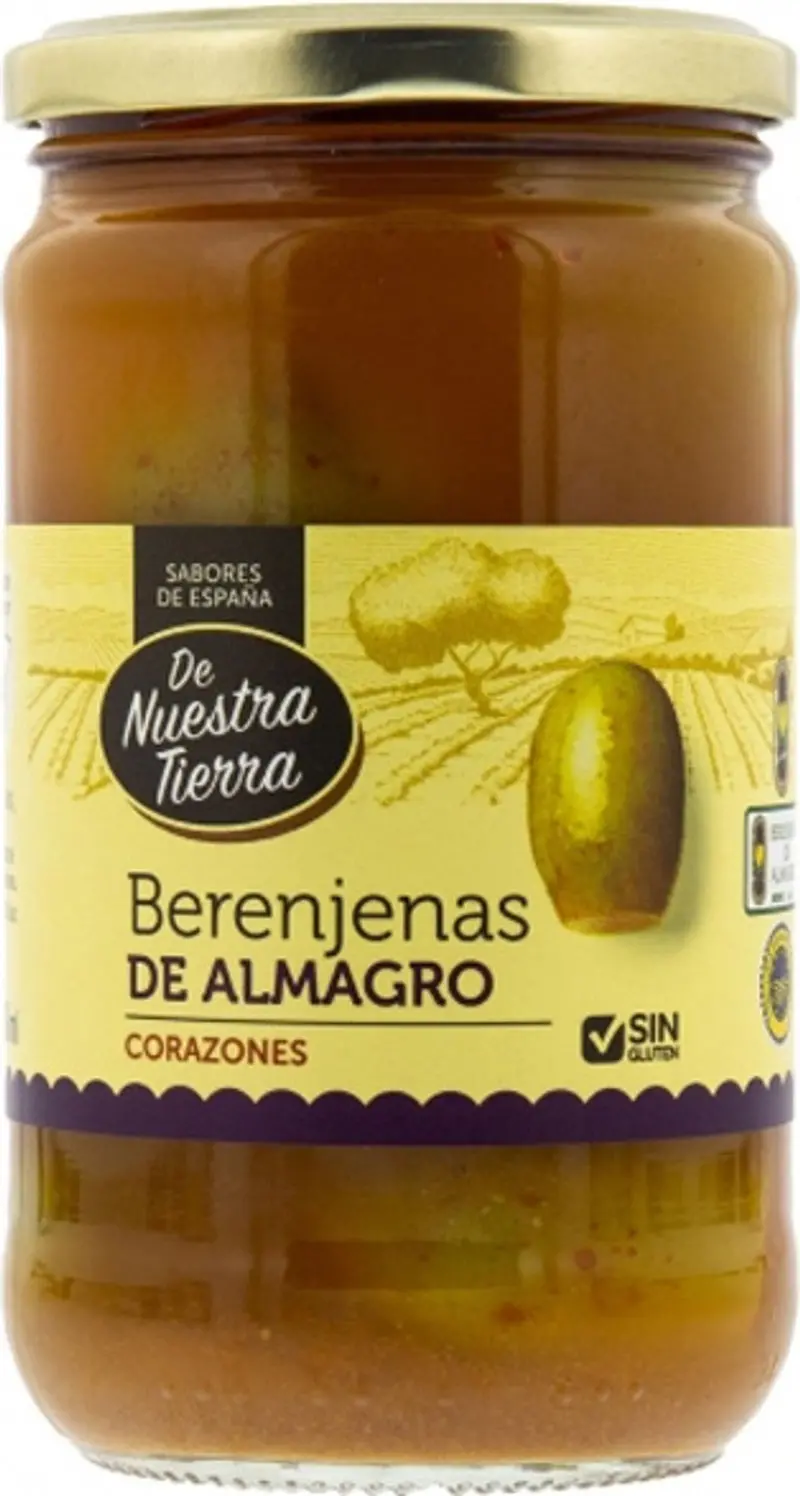 Almagro Eggplant Hearts, 550 G 1