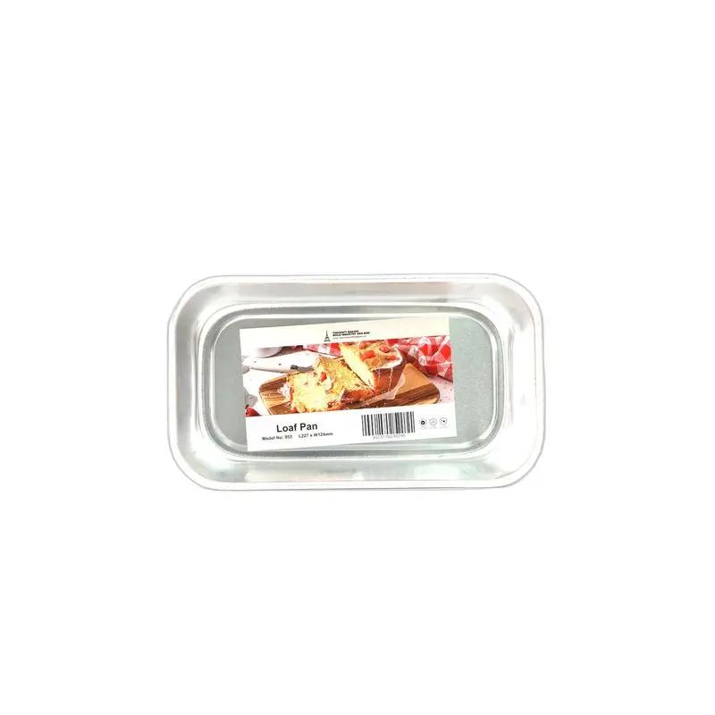 Aluminum Pound Cake Pan – 22.7 × 12.4 × 7.1Cm Non-Stick Loaf Mold (#2466) 1