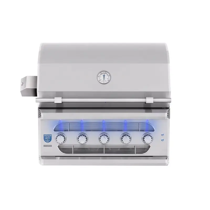 American Made Grills Muscle Series 36-Inch High-Output Hybrid Grill 1