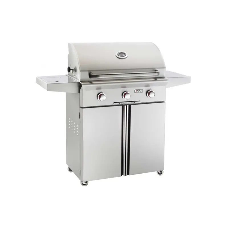 American Outdoor Grill L-Series 30-Inch 3-Burner Gas Grill With Backburner, Rotisserie & Side Burner 1