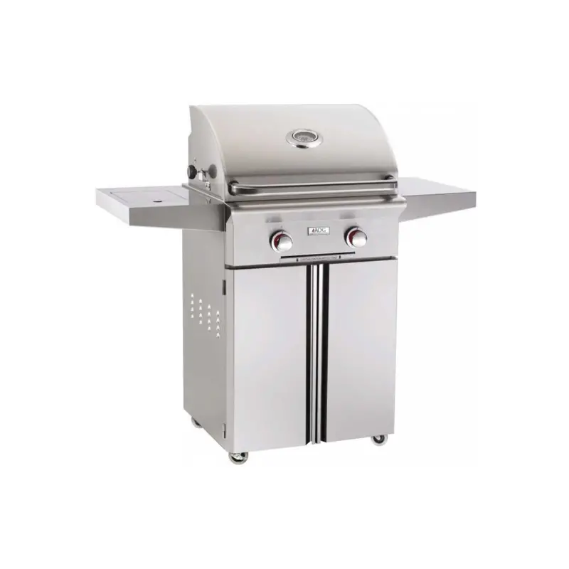 American Outdoor Grill T-Series 24-Inch 2-Burner Gas Grill With Backburner, Rotisserie & Side Burner 1