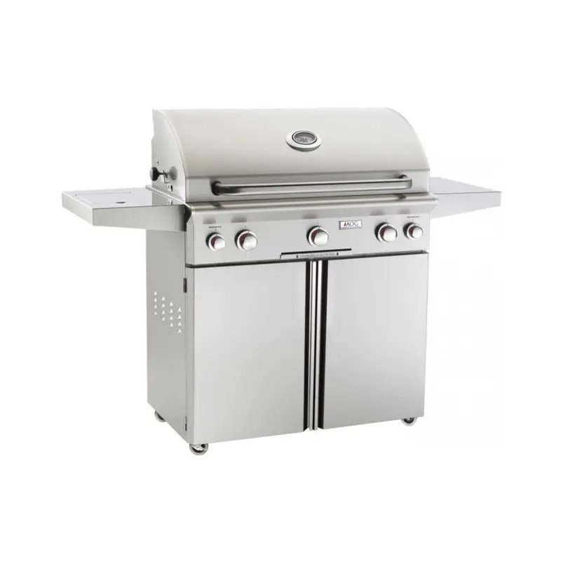 American Outdoor Grill T-Series 36-Inch 3-Burner Gas Grill With Backburner, Rotisserie & Side Burner 1