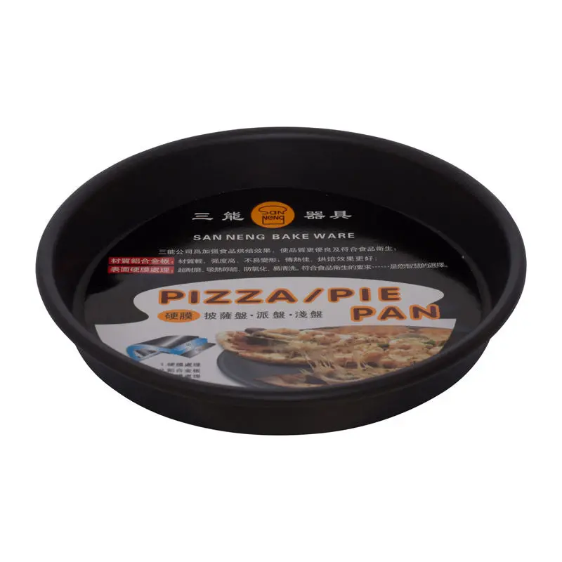 Anodized Aluminum 6-Inch Pizza Pan – Rust-Resistant & Even-Heating – Model #14860 1