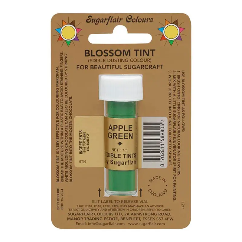 Apple Green Edible Dusting Powder – Fine Finish, 7Ml (#57537) 1