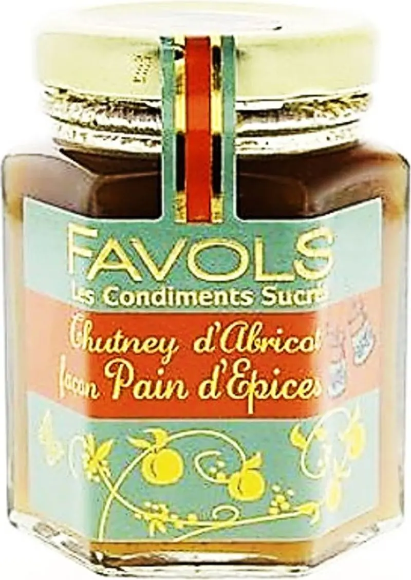 Apricot Gingerbread Chutney – 120G Spiced Fruit Condiment 1