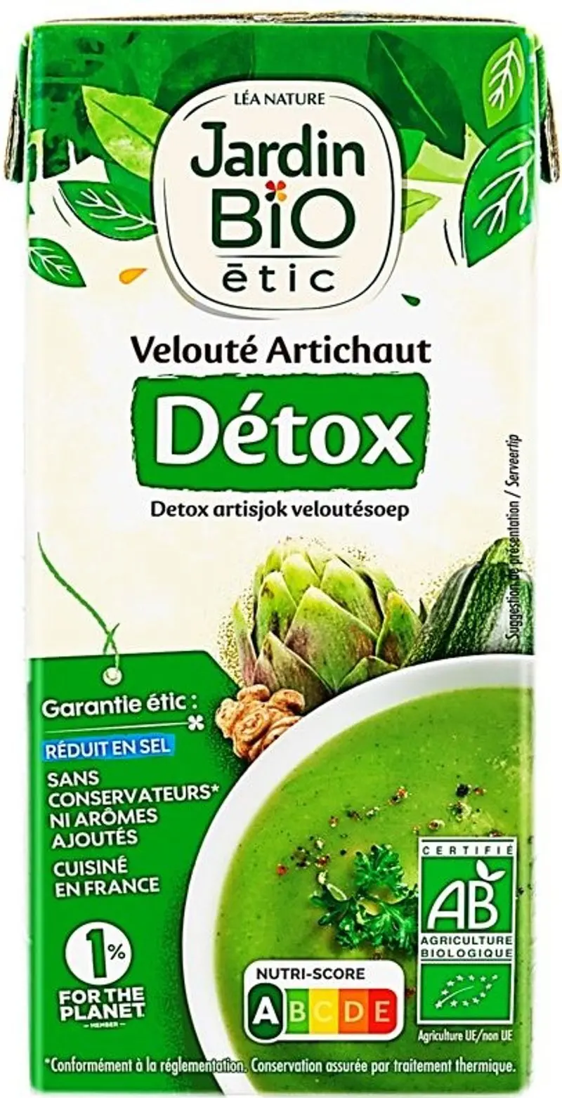 Artichoke Detox Velouté – 330Ml Single-Serve Carton 1