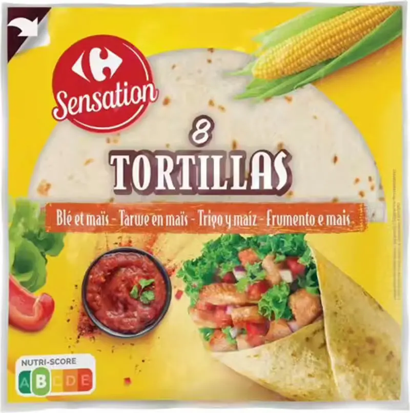 Authentic Corn Tortilla Wraps – 320G (6-Pack) (#117582) 1