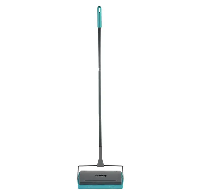 Beldray Manual Carpet Sweeper – Compact Grey Floor Cleaner 1