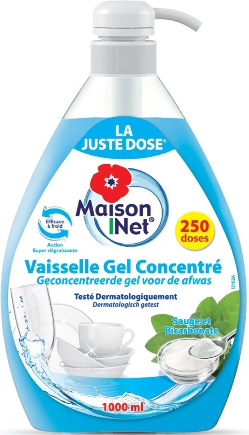 Bicarbonate-Based Dishwashing Liquid – 1-Litre Refill (#119746) 1