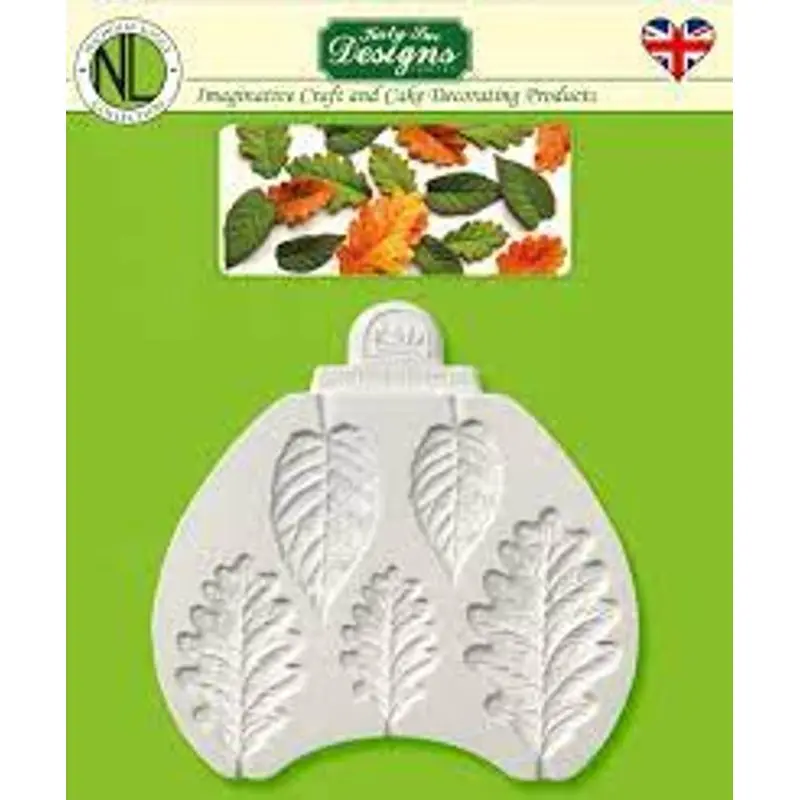 Blackberry & Oak Leaf Silicone Mold – Nlc010 (Sku #102870) 1