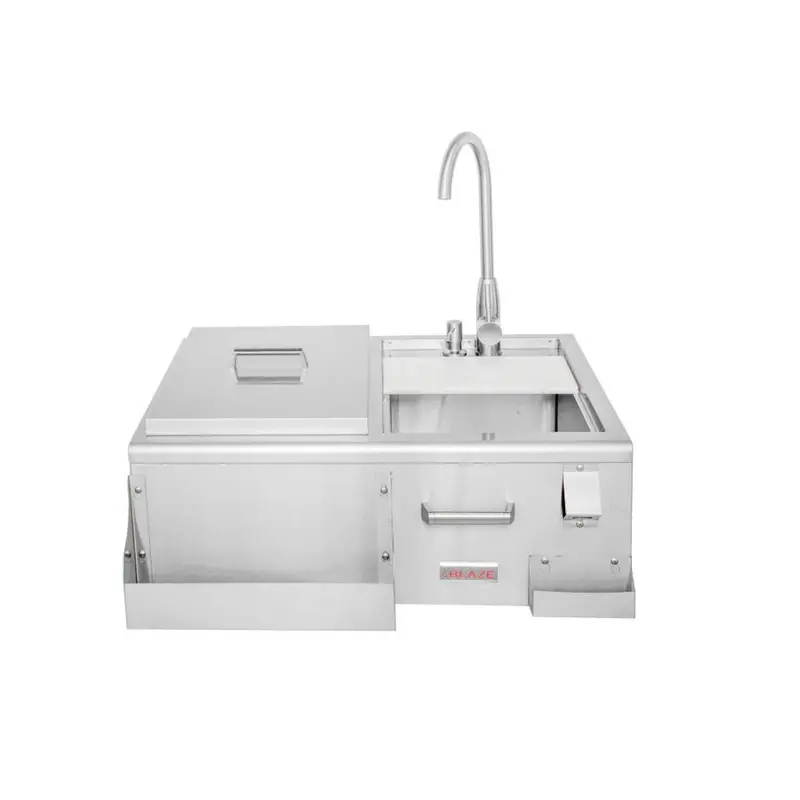 Blaze 30-Inch Insulated Dual-Purpose Unit: Ice Drawer & Wine Chiller 1