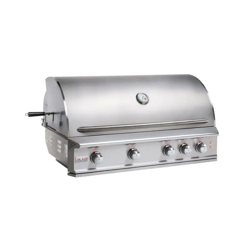 Blaze Professional Lux 44-Inch 4-Burner Built-In Gas Grill With Rear Infrared Burner 1