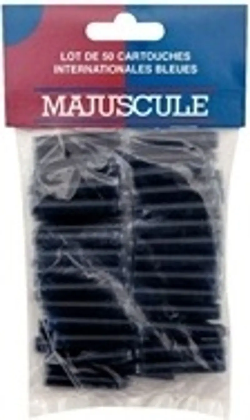 Blue Fountain Pen Ink Cartridges – Pack Of 50 (#126201) 1