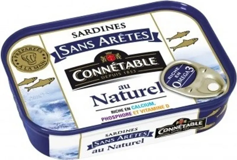 Boneless Sardines In Natural Brine – 98G Can 1