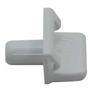 Bosch White Refrigerator Shelf Support Bracket 1