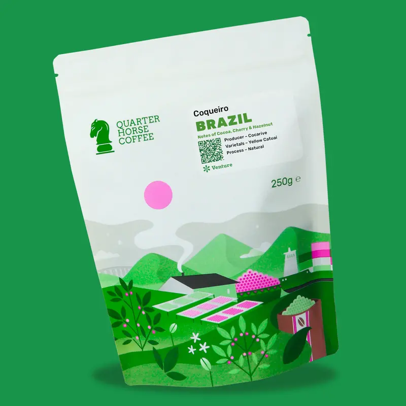 Brazil Coqueiro Natural Process Coffee – Wholesale Lot 1