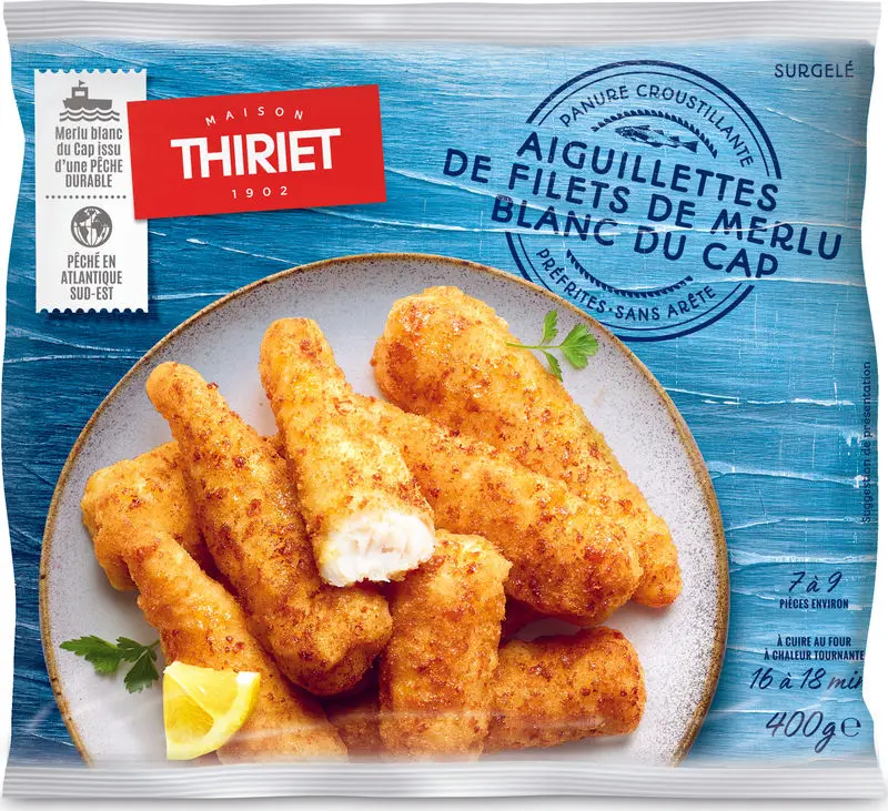 Breaded White Hake Tenderloins – 400G (7–9 Pieces), Mild & Flaky Seafood 1