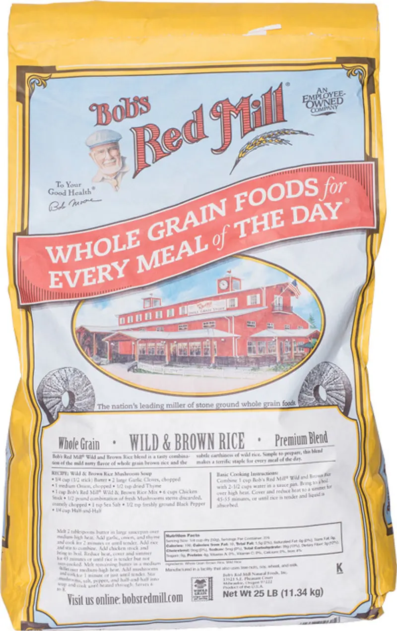 Brown & Wild Rice Blend – 25 Lb Gourmet Mix 1