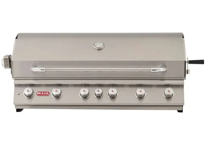 Bull Diablo 46-Inch Built-In 6-Burner Propane Grill With Rotisserie Function 1