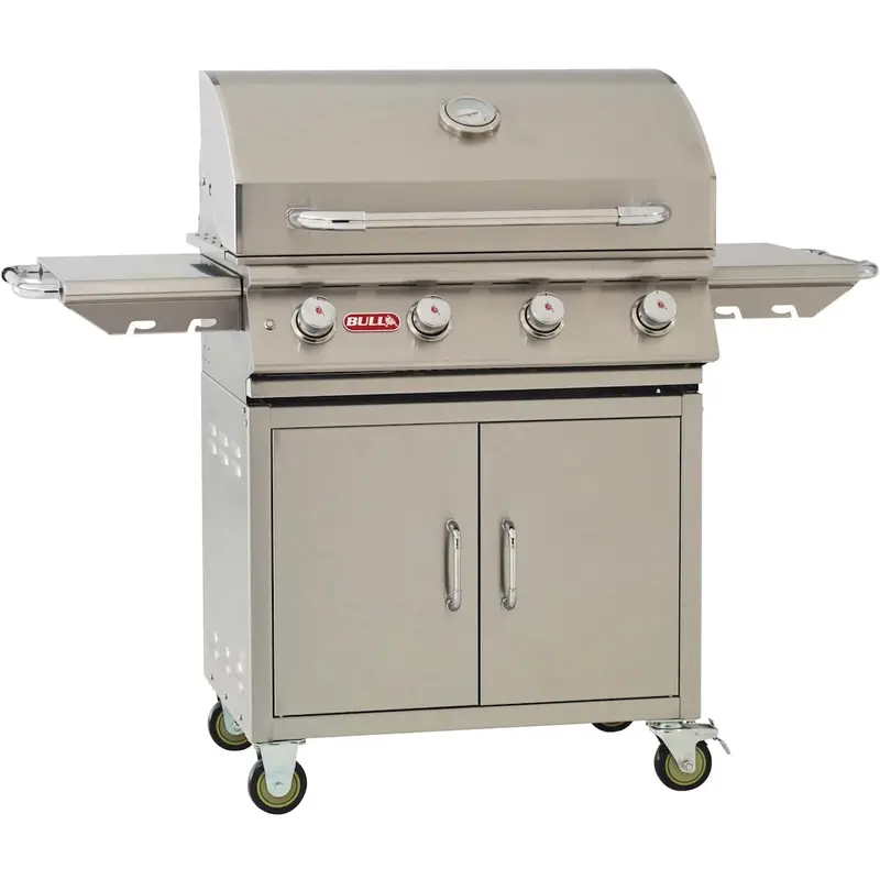 Bull Lonestar Select 30-Inch Freestanding 4-Burner Propane Grill With Cart 1
