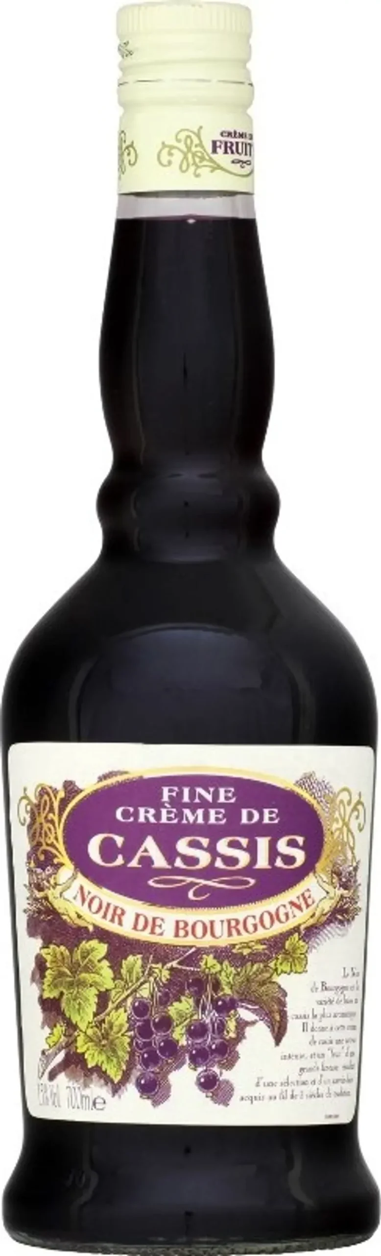 Burgundy Blackcurrant Cream Liqueur | Classic French Fruitiness | 15% Abv | 70Cl 1