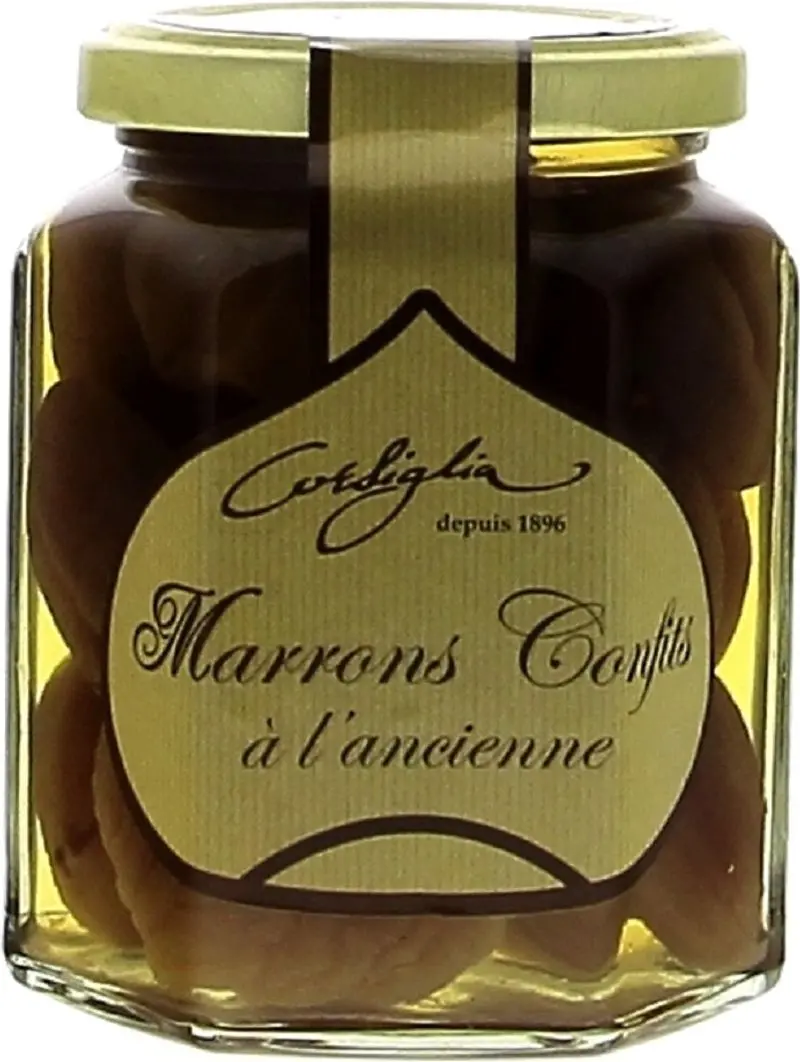Candied Chestnuts In Light Syrup, 200G 1