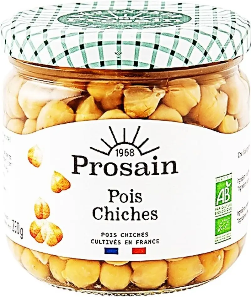 Canned Chickpeas, Plain – 345G 1