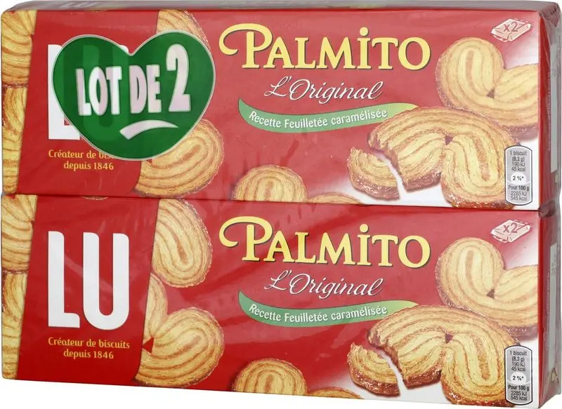 Caramel & Palmito Biscuits – 100G Savory-Sweet Fusion Snack (#116452) 1