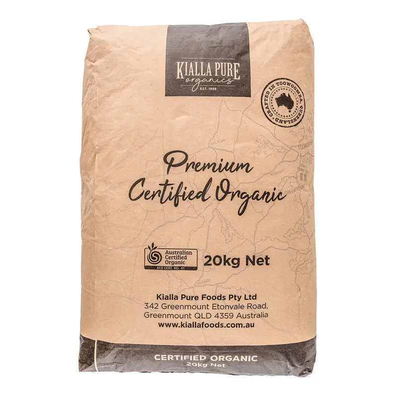 Certified Organic Bread & Pizza Flour – Stone-Ground, 20 Kg 1