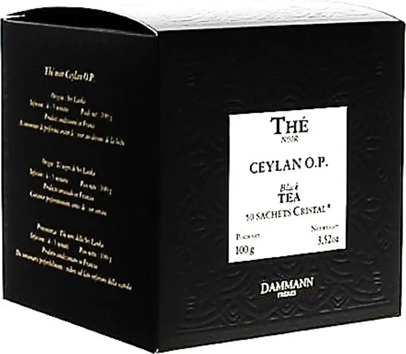 Ceylon Black Tea Bags – 50 Count Premium Pack (#124838) 1