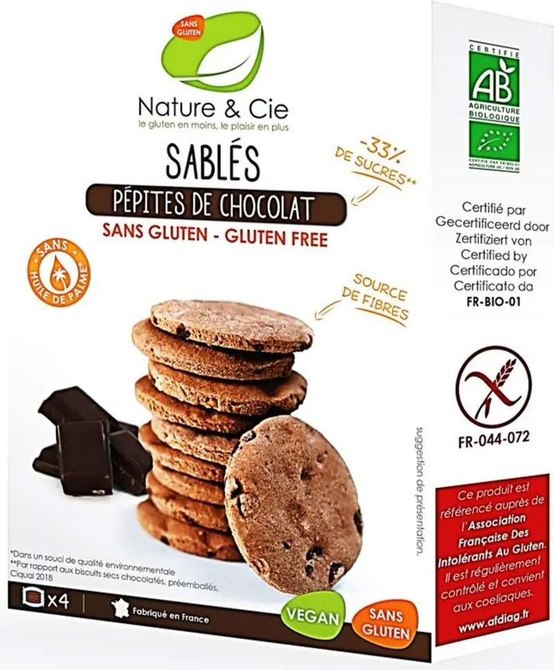 Chocolate Chip Shortbread Rounds – 130G Buttery Treat 1